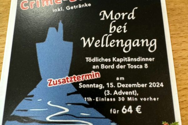 Crime Brunch am 15.12.2024 (3.Advent) Zusatztermin