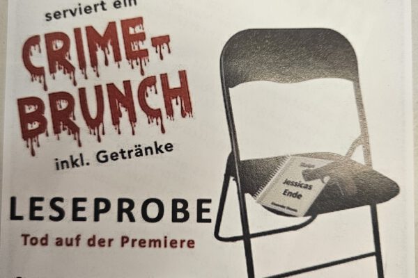 Crime Brunch am 13.April 2025